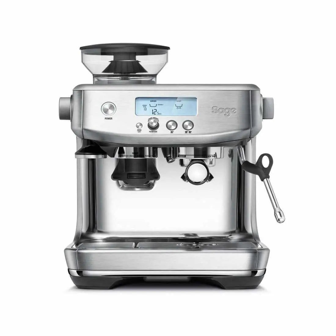Sage Barista Pro-Półautomatyczny-Sage Odnowiony-Stal nierdzewna-Jak nowy-Barista i Espresso