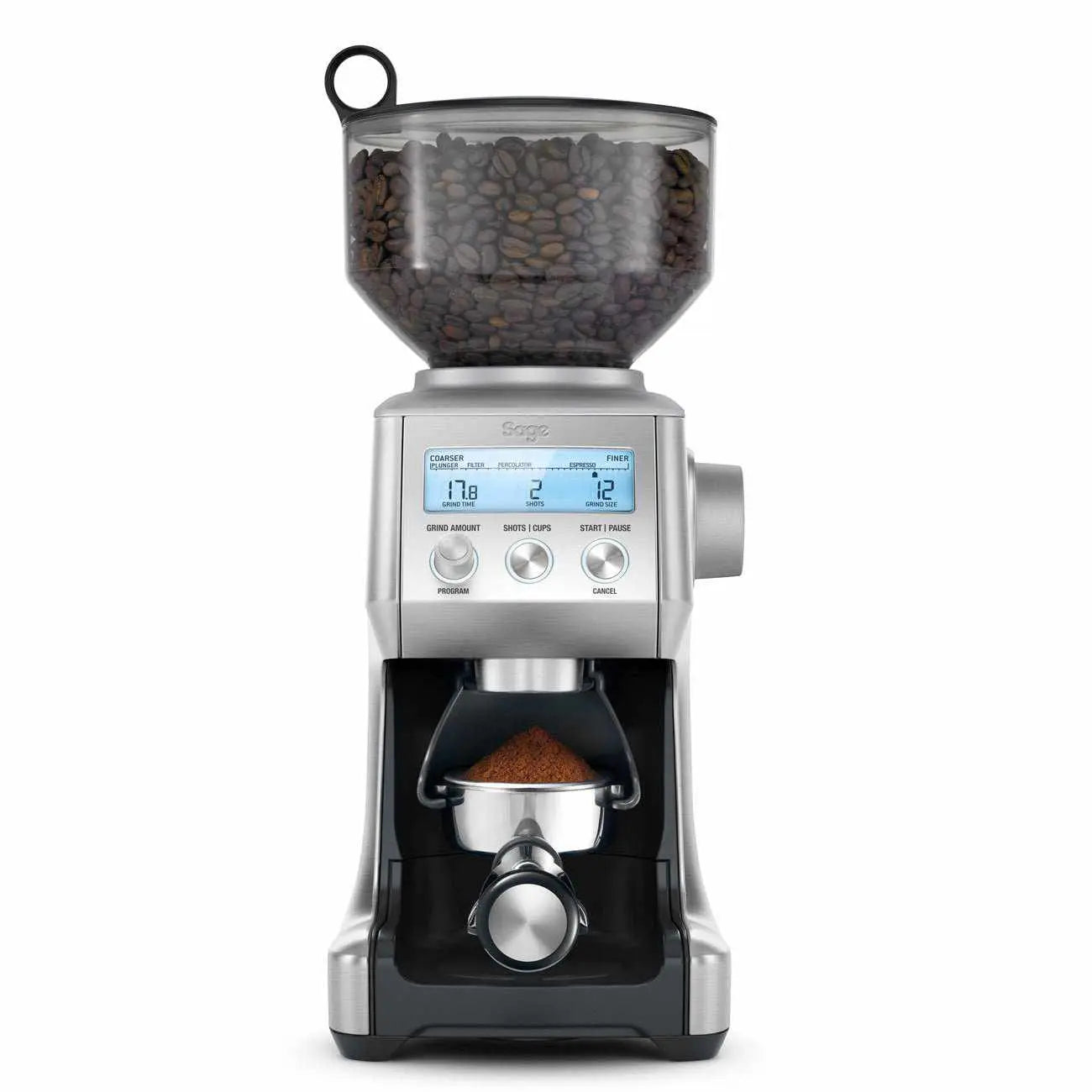 Sage SMART Grinder Pro młynek do kawy-Sage Odnowiony-Stal nierdzewna-Jak nowy-Barista i Espresso