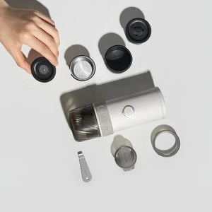 Przenośny ekspres Mino - Kanionowa zieleń OUTIN