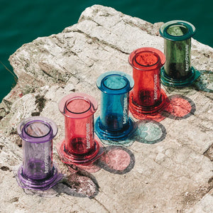 Przezroczysty fioletowy AeroPress