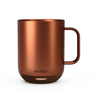 Ember elektryczny kubek do kawy V2, 295ml w kolorze miedzianym z prostym i nowoczesnym designem do kontroli temperatury kawy