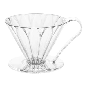 Przezroczysty dripper Tritan Flower na 1 filiżankę