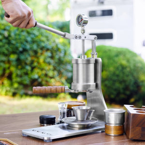 Aleman Sniper ekspres do espresso z ręczną dźwignią | Precision Tower ze stali nierdzewnej