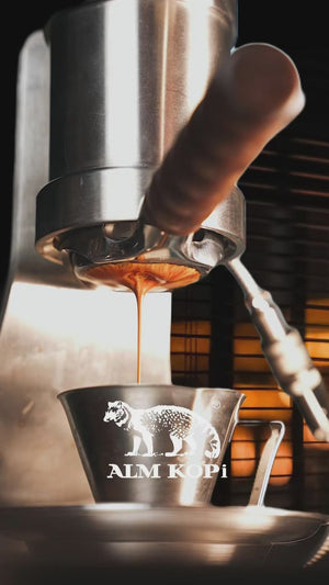 Aleman Sniper ekspres do espresso z ręczną dźwignią | Precision Tower ze stali nierdzewnej