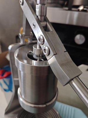 Aleman Sniper ekspres do espresso z ręczną dźwignią | Precision Tower ze stali nierdzewnej