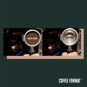 Coffee Format automatisk portafilterrengörare