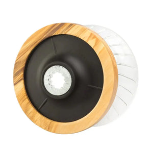 Szklany drip do kawy V60 02 - Oliwkowe drewno HARIO