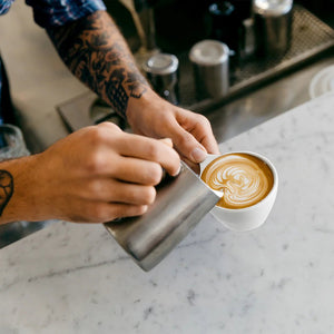 Lino Stor Cappuccino kopp 180ml - Vit - Barista och Espresso