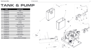 Rocket Armeringsslang för pump - Reservdel OEM nummer: M299906355