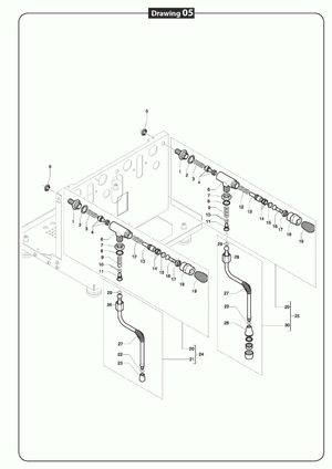 ECM O-ring för tryckhylsa ånga/hetvatten - Reservdel OEM nummer: P6003.6