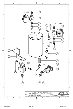 Carimali Expansionsventil 1/4" 13 bar - Reservdel OEM nummer: 97.00125