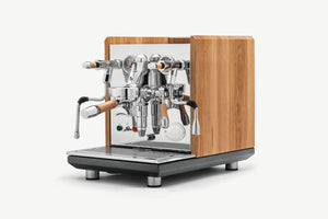 Custom sidopaneler för ECM Synchronika-Custom trä-Wiedemann Manufuktur-Ek-Barista och Espresso